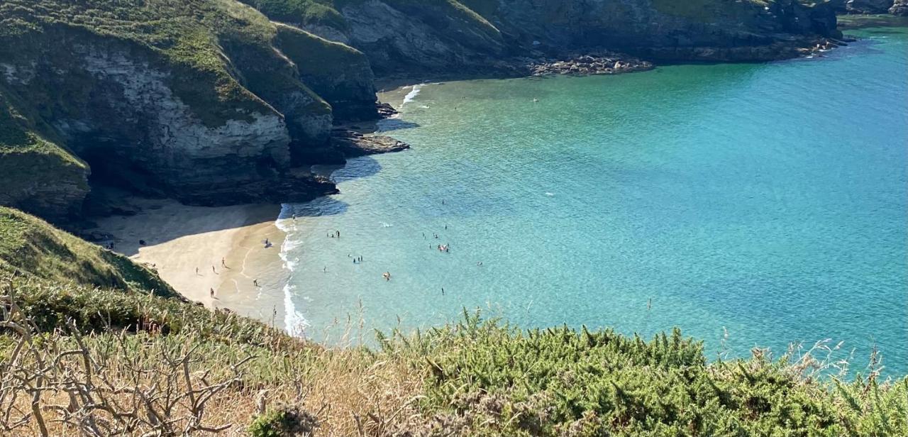 Polrunny Farm Sloe Cottage With A Sea View Boscastle Eksteriør bilde