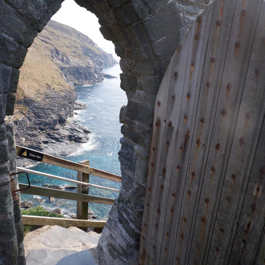Polrunny Farm Sloe Cottage With A Sea View Boscastle Eksteriør bilde