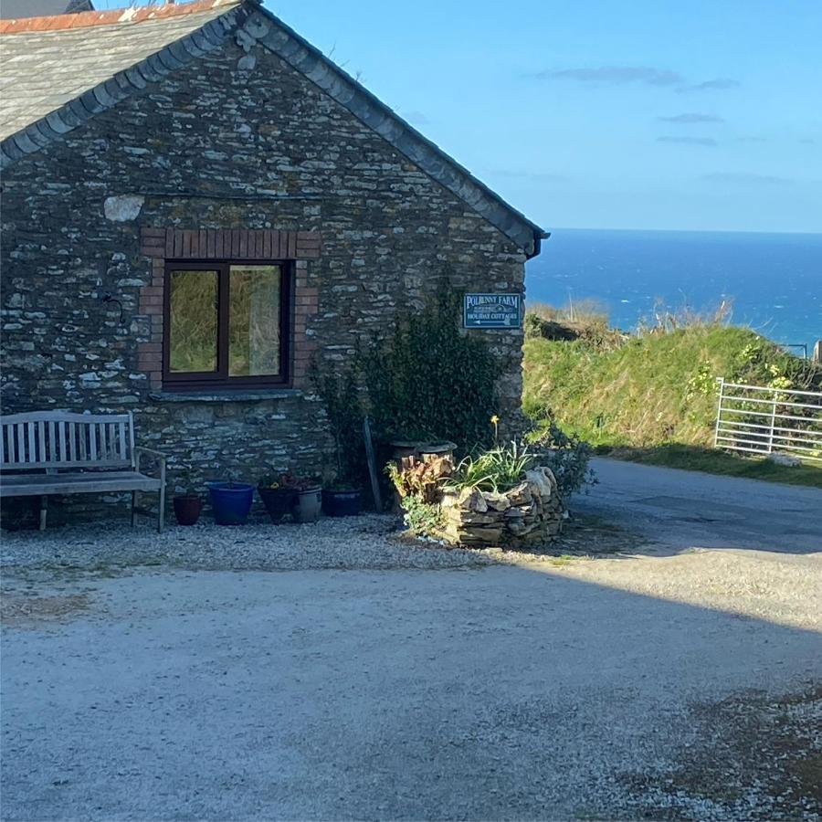 Polrunny Farm Sloe Cottage With A Sea View Boscastle Eksteriør bilde